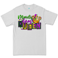 Dove Grey mardi gras queen Premium Tee - FaDigitalArtStudio