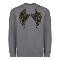 Storm leopard camouflage wings Heavyweight Sweatshirt - RanaPortraitStore