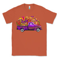 Copper Mardi Gras Leopard Truck Classic Tee - FaDigitalArtStudio