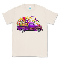 Natural Mardi Gras Leopard Truck Classic Tee - FaDigitalArtStudio
