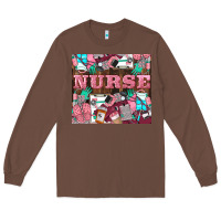 Chestnut Nurse Long Sleeve Tee - LillyAllenDesigns