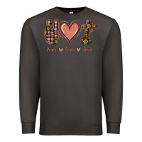 Smoke Peace Love Jesus Premium Sweatshirt - Jasminsmagicworld