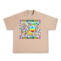 Burro The Pool Is My Happy Place Urban Heavy Tee - CowhideDigitalArt