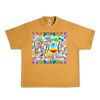 Peanut Butter The Pool Is My Happy Place Urban Heavy Tee - CowhideDigitalArt