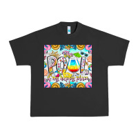 Pigment Black The Pool Is My Happy Place Urban Heavy Tee - CowhideDigitalArt