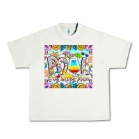 Pistachio The Pool Is My Happy Place Urban Heavy Tee - CowhideDigitalArt