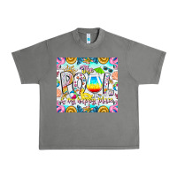 Tornado The Pool Is My Happy Place Urban Heavy Tee - CowhideDigitalArt