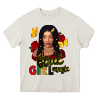Cream black girl magic Heavy Core Tee - FaDigitalArtStudio
