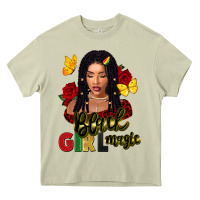 Mossy black girl magic Heavy Core Tee - FaDigitalArtStudio