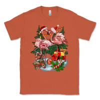 Copper Christmas flamingo Classic Tee - BarkalooDesign