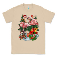 Mushroom Christmas flamingo Classic Tee - BarkalooDesign