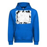 Cobalt cowhide frames background Urban Hoodie - RanaPortraitStore