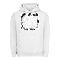 Pigment Lunar Rock cowhide frames background Urban Hoodie - RanaPortraitStore