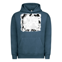 Pigment Midnight Navy cowhide frames background Urban Hoodie - RanaPortraitStore