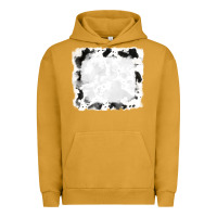 Pigment Peanut Butter cowhide frames background Urban Hoodie - RanaPortraitStore