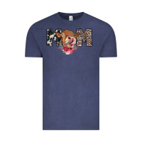 Vintage Denim mom cow Vintage Tee - CowhideDigitalArt