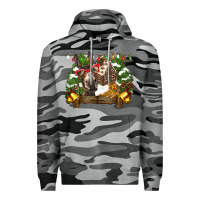 Slate Camo christmas donkey candy house Premium Hoodie - BarkalooDesign