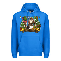 True Royal christmas donkey candy house Premium Hoodie - BarkalooDesign