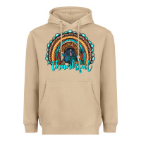 Mushroom western thanksgiving rainbow with turkey Heavyweight Hoodie - RanaPortraitStore