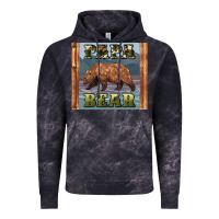 Cloud Black papar bear Vintage Hoodie - Artiststas