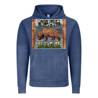 Vintage Denim papar bear Vintage Hoodie - Artiststas