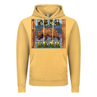 Vintage Mustard papar bear Vintage Hoodie - Artiststas