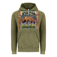 Vintage Olive papar bear Vintage Hoodie - Artiststas