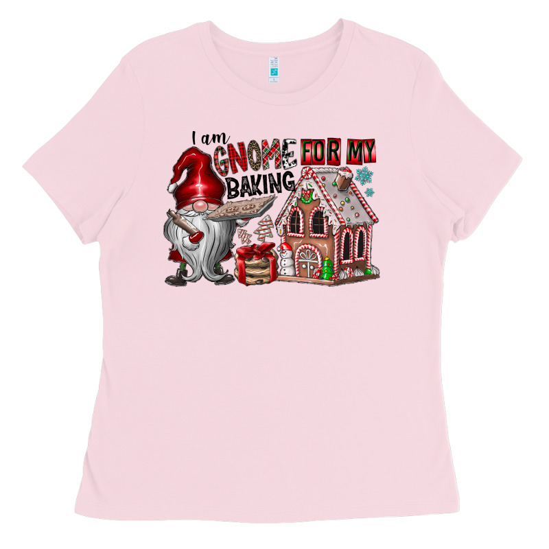 Iam Gnome For My Baking Ladies Tee by CowhideDigitalArt | Teevron