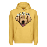 Antique Gold Labrador Premium Hoodie - Jasminsmagicworld