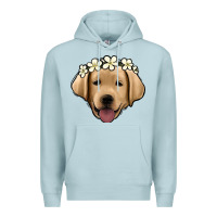 Blue Mist Labrador Premium Hoodie - Jasminsmagicworld