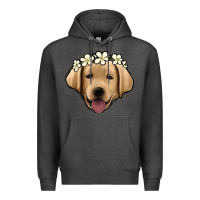 Charcoal Heather Labrador Premium Hoodie - Jasminsmagicworld