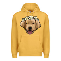 Mustard Labrador Premium Hoodie - Jasminsmagicworld