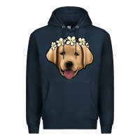 Navy Labrador Premium Hoodie - Jasminsmagicworld