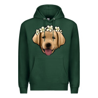 Sports Green Labrador Premium Hoodie - Jasminsmagicworld