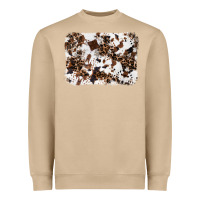 Mushroom cowhide leopard background Heavyweight Sweatshirt - RanaPortraitStore