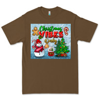 Cacao christmas vibes only tumbler Premium Tee - BundleAndBundleShop