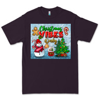 Plum christmas vibes only tumbler Premium Tee - BundleAndBundleShop