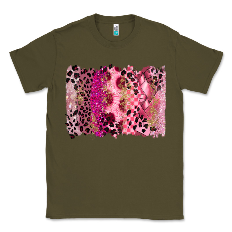 Breast Cancer Brushstroke Classic Tee by FaDigitalArtStudio | Teevron