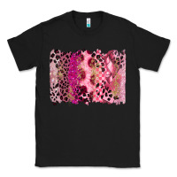 Black breast cancer brushstroke Classic Tee - FaDigitalArtStudio