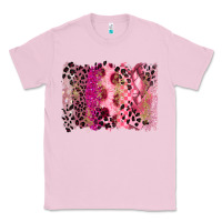 Bubblegum Pink breast cancer brushstroke Classic Tee - FaDigitalArtStudio