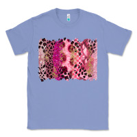 Colony Blue breast cancer brushstroke Classic Tee - FaDigitalArtStudio
