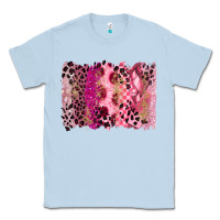 Dusty Blue breast cancer brushstroke Classic Tee - FaDigitalArtStudio