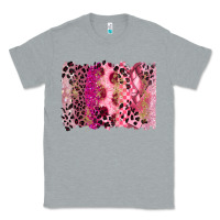 Heather Grey breast cancer brushstroke Classic Tee - FaDigitalArtStudio