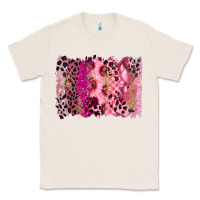 Natural breast cancer brushstroke Classic Tee - FaDigitalArtStudio