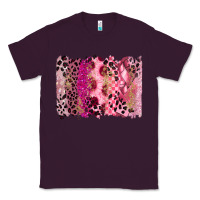 Plum breast cancer brushstroke Classic Tee - FaDigitalArtStudio