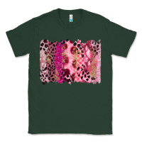 Sports Green breast cancer brushstroke Classic Tee - FaDigitalArtStudio
