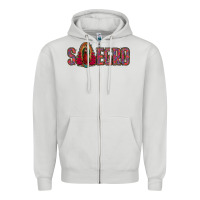 Dove Grey suegro our lady of guadalupe 2 Zipper Hoodie - Jasminsmagicworld
