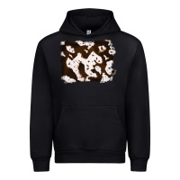 Black cowhide Urban Hoodie - RanaPortraitStore