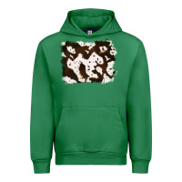 Emerald cowhide Urban Hoodie - RanaPortraitStore