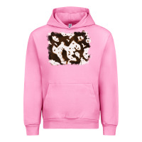 Fuchsia Pink cowhide Urban Hoodie - RanaPortraitStore